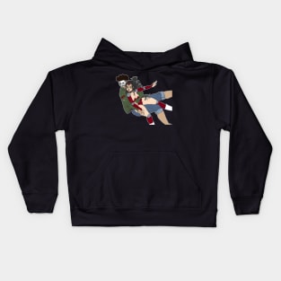 Satellite and Headlights Kids Hoodie